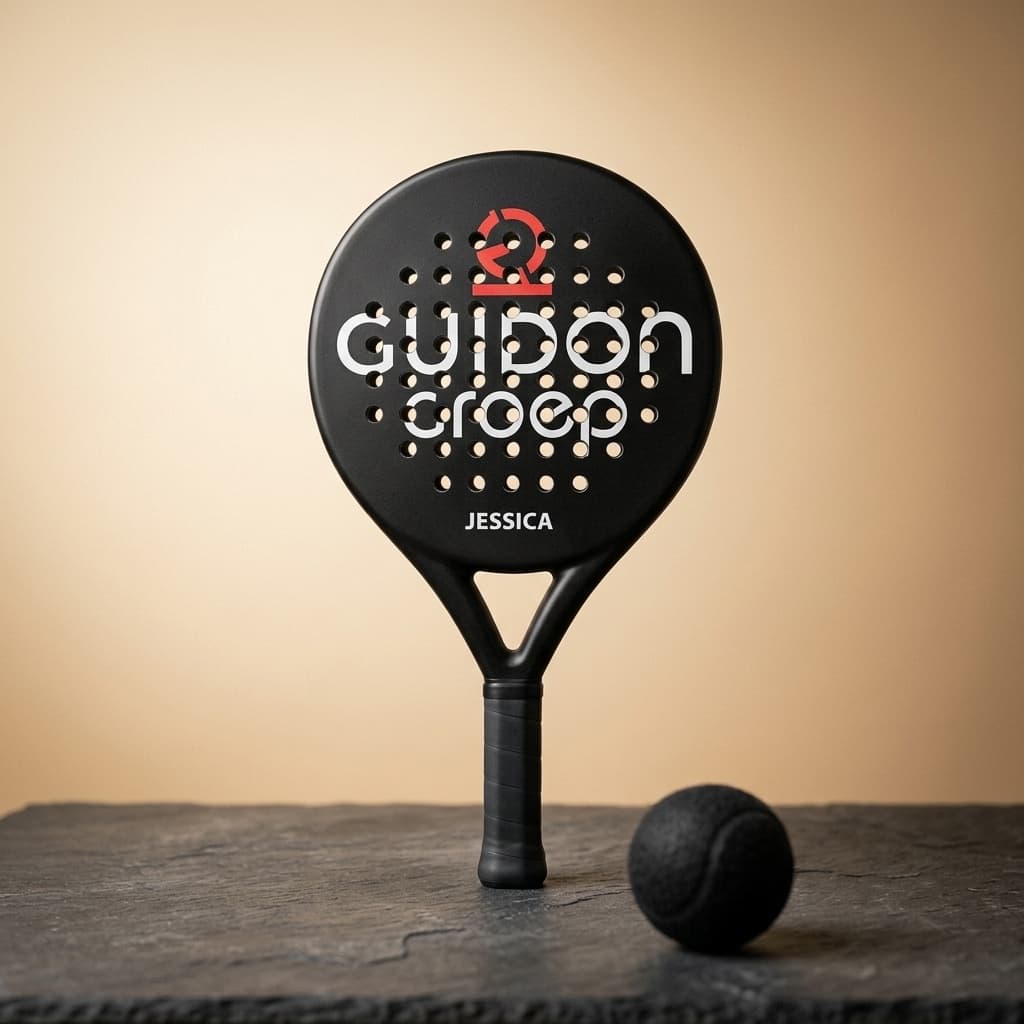 Custom pickleball racket voor Guidon